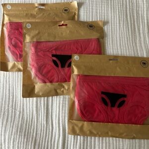 9 Pairs of Tiny Undies 3t Red